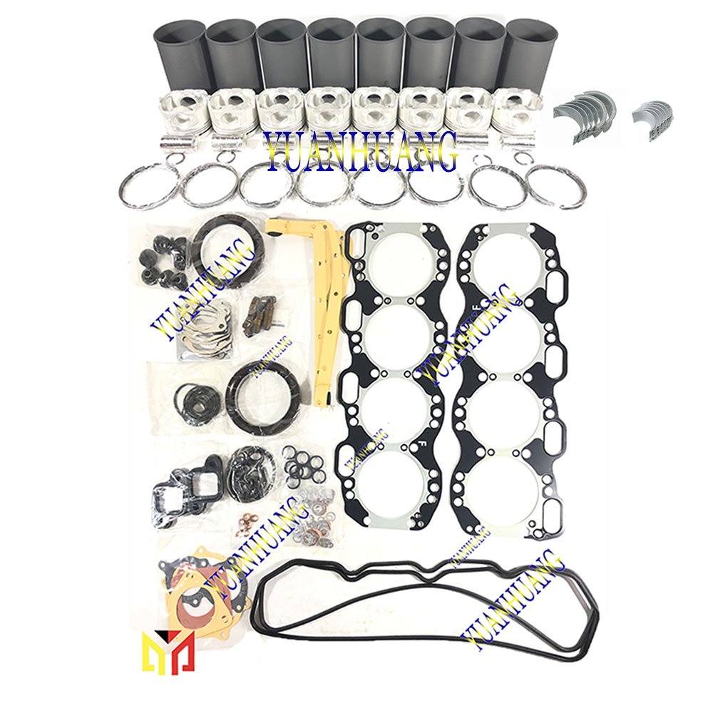 8PE1 ENGINE Overhaul Rebuild Kit Full Gasket Set for ISUZU Pickup D-Max Diesel Excavator Engine Parts Piston Cylinder Liner